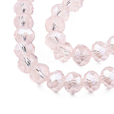 Electroplate Glass Beads Strands EGLA-A034-T2mm-A03-1