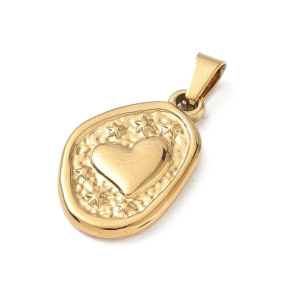 304 Stainless Steel Pendants SA-CBA34D4-03A-G-1