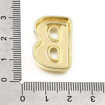Brass Slide Charms KK-Z163-01G-B-1