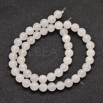 Natural Malaysia Jade Bead Strands X-G-A146-8mm-A29-1