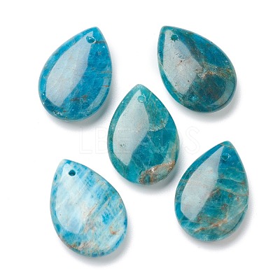 Natural Apatite Pendants G-B013-06B-01-1