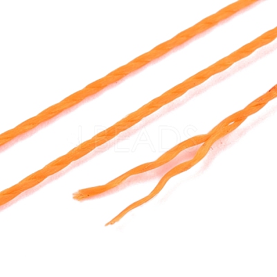 2-Ply Round Waxed Cotton Thread Cords YC-T004-01A-28-1