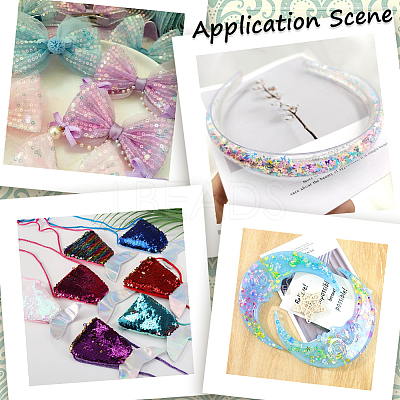 100G Plastic Sequins Beads PVC-CP0001-01C-1