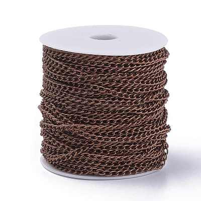Iron Twisted Chains Curb Chains CHS007Y-R-1