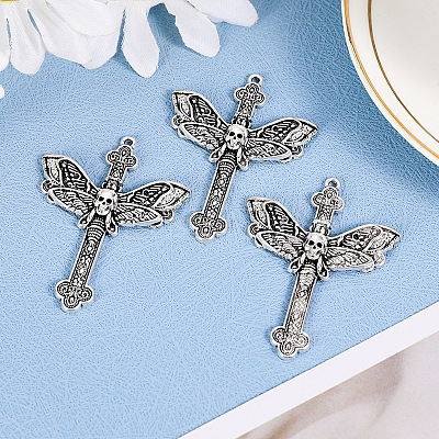 Gothic Style Alloy Pendants LS-PW-WG5509A-01-1