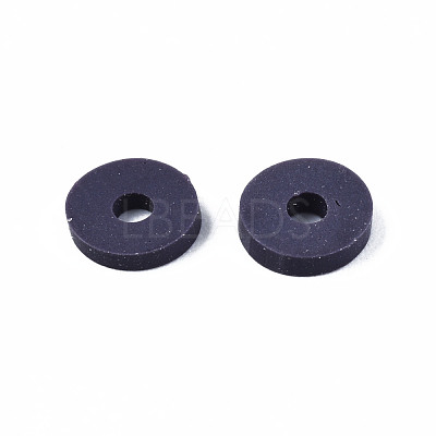 Handmade Polymer Clay Beads X-CLAY-Q251-6.0mm-M1-1