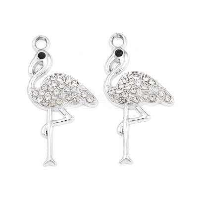 Alloy Rhinestone Pendants FIND-H002-86P-01-1