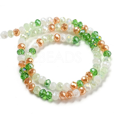 Glass Beads Strands EGLA-A034-M6mm-55-1
