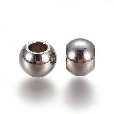 Tarnish Resistant 304 Stainless Steel Spacer Beads STAS-L222-42C-P-1