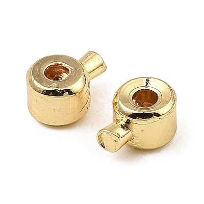 Brass Crimp Beads KK-Z030-17A-G-1