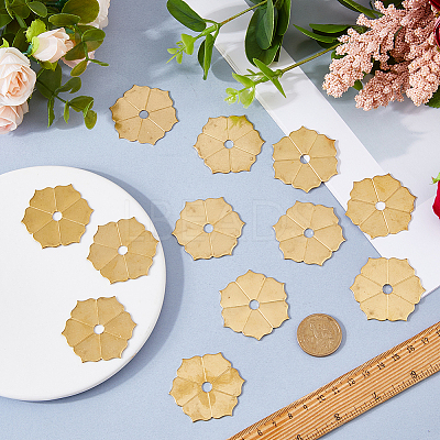 12Pcs Brass Handle Washers DIY-FH0010-54B-C-1