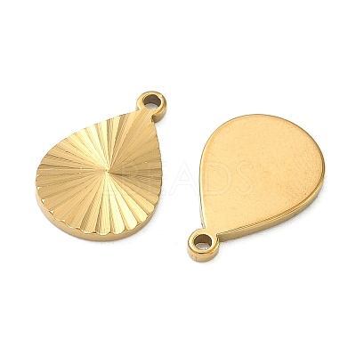304 Stainless Steel Pendants STAS-C167-08H-G-1