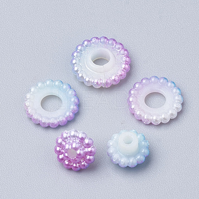 Imitation Pearl Acrylic Beads OACR-T004-12mm-08-1
