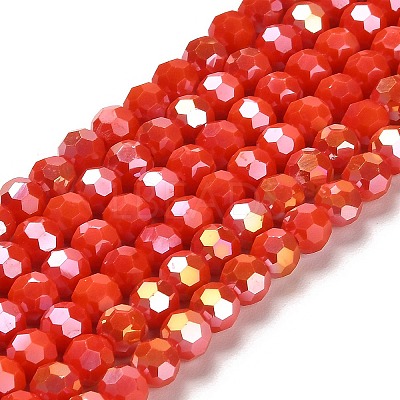 Opaque Glass Beads Stands EGLA-A035-P6mm-B03-1