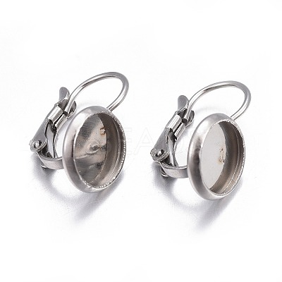Tarnish Resistant 304 Stainless Steel Leverback Earring Findings LS-STAS-H423-05P-1