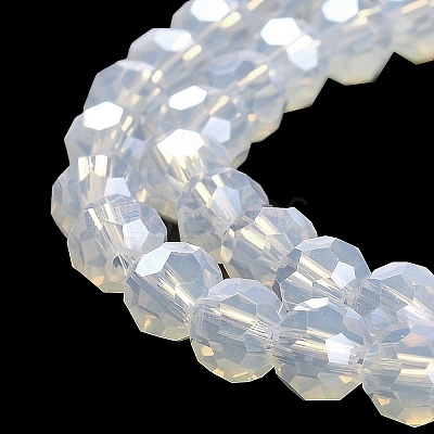 Electroplate Glass Beads Strands EGLA-A035-J6mm-A06-1