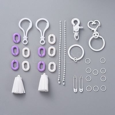 DIY Keychain Making Kits DIY-X0293-69A-1