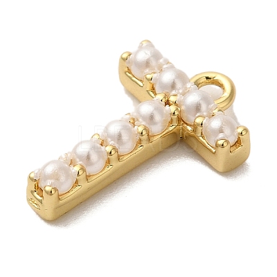 Plastic Imitation Pearl Pendants KK-P230-17G-T-1