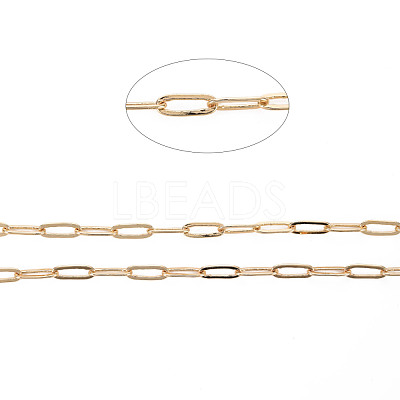 Brass Paperclip Chains CHC-S012-104-1