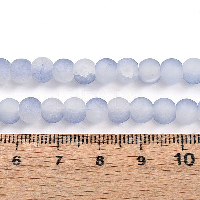 Crackle Glass Beads X1-GLAA-N009-6mm-07-1