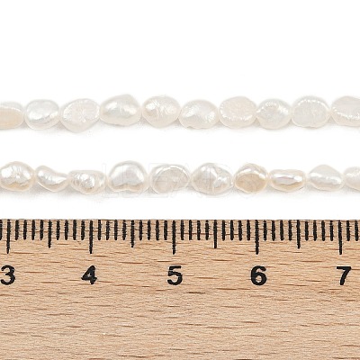 Natural Cultured Freshwater Pearl Beads Strands PEAR-P064-20E-02C-1
