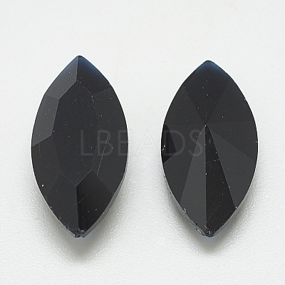 Pointed Back Glass Rhinestone Cabochons RGLA-T083-3x6mm-02-1