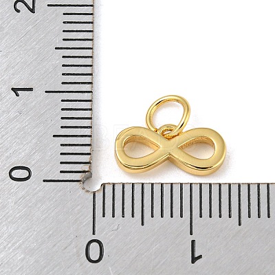 Rack Plating Brass Pendants KK-A200-21G-1