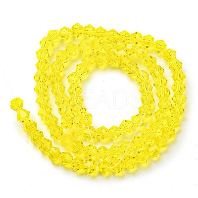 Transparent Glass Beads Strands GLAA-F029-2mm-21-1