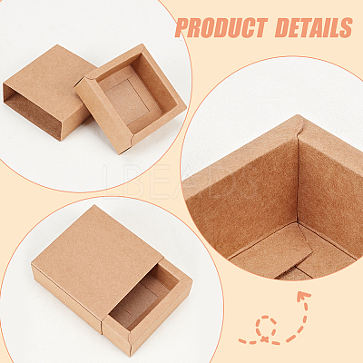 Kraft Paper Folding Box CON-BC0004-32A-A-1