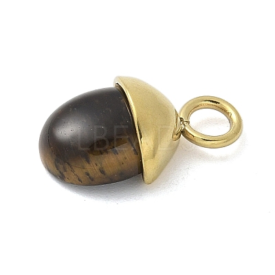 304 Stainless Steel Natural Tiger Eye Pendants LS-STAS-L277-07G-01-1