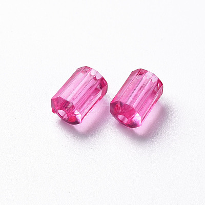 Transparent Acrylic Beads TACR-S154-27B-82-1