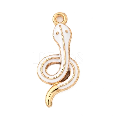 Alloy Enamel Pendants FIND-U031-14G-03-1