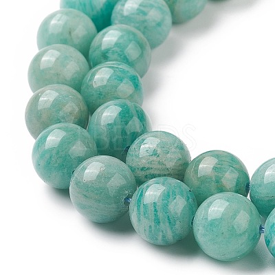 Natural Amazonite Beads Strands X-G-F461-12-6mm-01-1