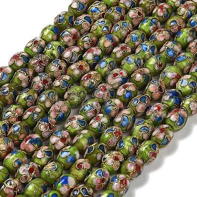 Handmade Cloisonne Beads CLB-F001-01A-1