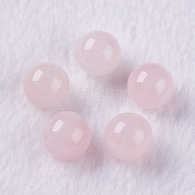 Natural Rose Quartz Beads X-G-K275-28-6mm-1