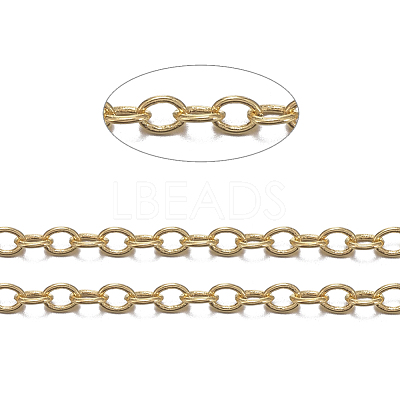 Brass Cable Chains CHC-034Y-G-1