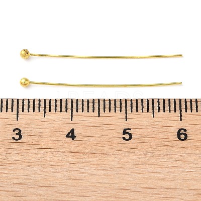 Brass Ball Head Pins X-RP0.5X30MM-G-01-1