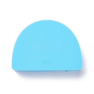 Half Round DIY Decoration Silicone Molds DIY-I085-12-1
