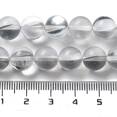 Synthetic Moonstone Beads Strands G-P528-J03-09-1