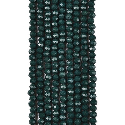 Opaque Solid Color Imitation Jade Glass Beads Strands LS-EGLA-A044-P3mm-D12-1