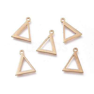 304 Stainless Steel Charms STAS-K215-06G-1