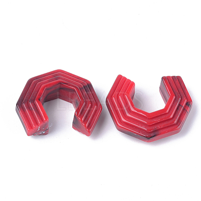 Acrylic Beads OACR-T008-08C-1