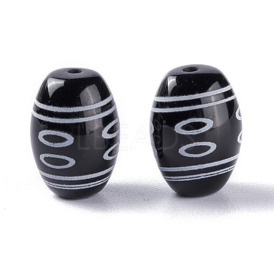 Tibetan Style dZi Beads TDZI-Z001-01-1