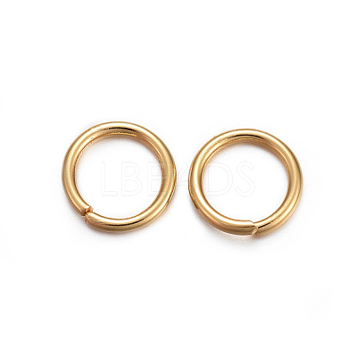 304 Stainless Steel Open Jump Rings STAS-L187-7x1mm-G-1