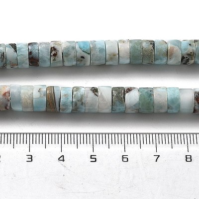 Natural Larimar Beads Strands G-Q024-B03-05-1