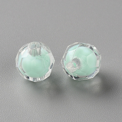 Transparent Acrylic Beads LS-TACR-S152-04A-1