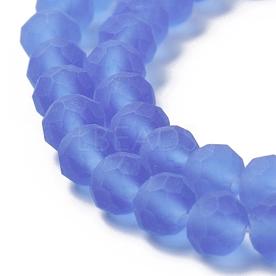 Transparent Glass Beads Strands LS-EGLA-A034-T2mm-MD14-1