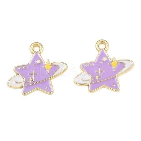 Alloy Enamel Pendants AL-CBA0485-02B-G03-1