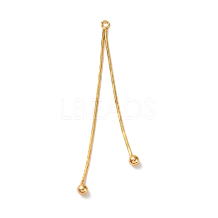 Brass Big Pendants KK-G510-15G-1