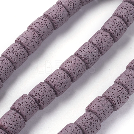 Natural Lava Rock Beads Strands G-F671-04B-06-1